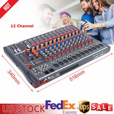 Mixer audio professionale 12