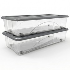Set di 2 Scatole Sotto letto