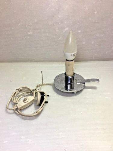 Lampada metallo cromato - lampada,