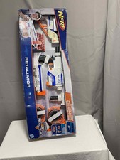 Nerf N-Strike Elite Retaliator Blaster con 2 caricatori batteria freccette incluse
