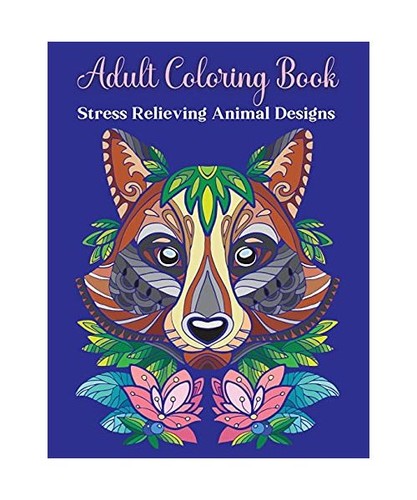 Adult coloring book stress - book,,