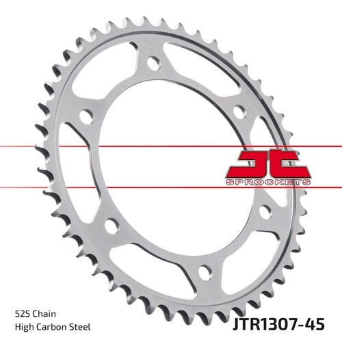 Sprockets jtr1307 45zbk - jt,