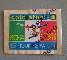 BUSTINA PANINI  CALCIATORI 1973/74  PIENA SIGILLATA VERSIONE OMAGGIO