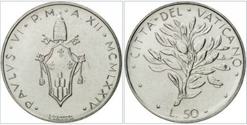 Città del vaticano lire - del,