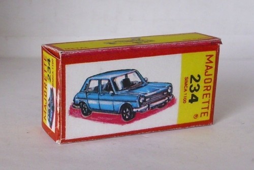 Repro box majorette 234 - majorette, n.234