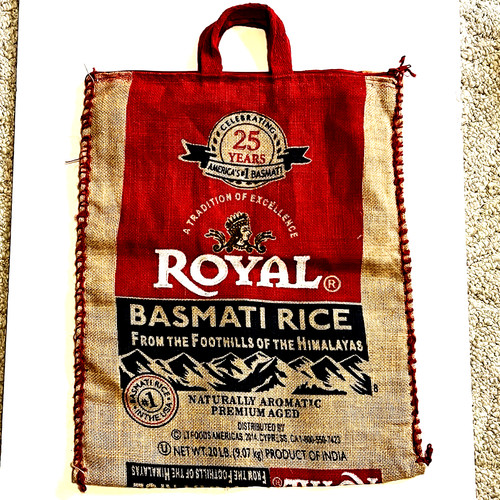 Borsa royal basmati rice tote - royal,