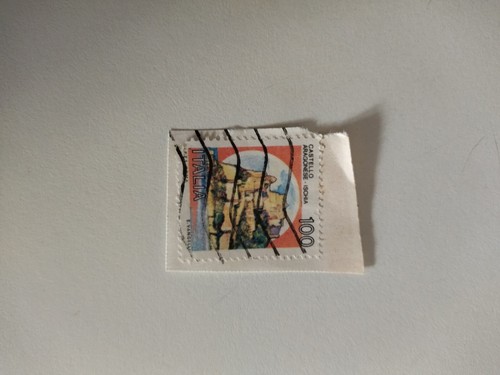Francoboll0 100 lire - francoboll0, castello