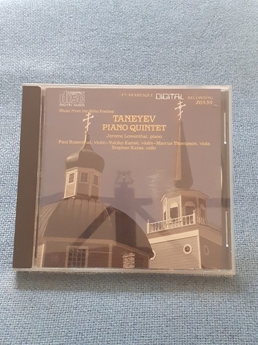 Taneyev piano quintet - taneyev,