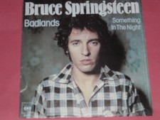 Bruce Sprinsteen Badlands Something in the Night German Single 1978 CBS 6532