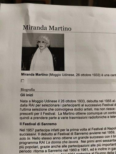 Autografo originale miranda - autografo,