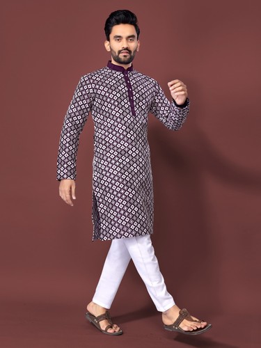 Set kurta pajama uomo - kurta, stile