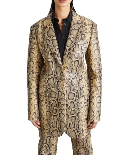 Max mara giacca in pelle - giacca,