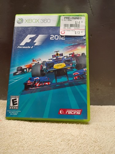 2012 xbox 360 formula 1 - xbox,