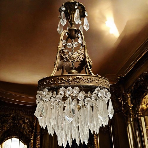 Lampadario bronzo e - lampadario,
