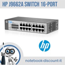 HP 1410-16 Switch J9662A 16-Port 10/100Base Switch di Rete NO PSU Tested OK