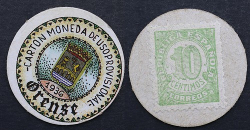 Francobollo moneta della - moneta, 10