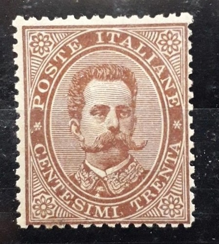 1879 regno francobollo effige - francobollo,