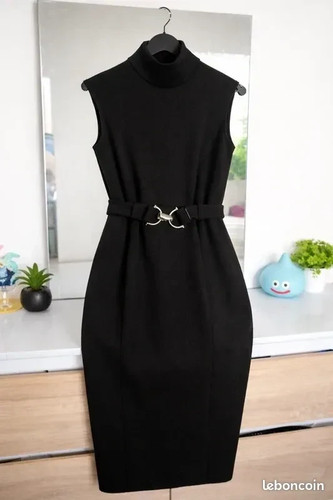 Robe noire élégante - zara, –