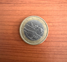 Moneta euro 2001 - moneta,