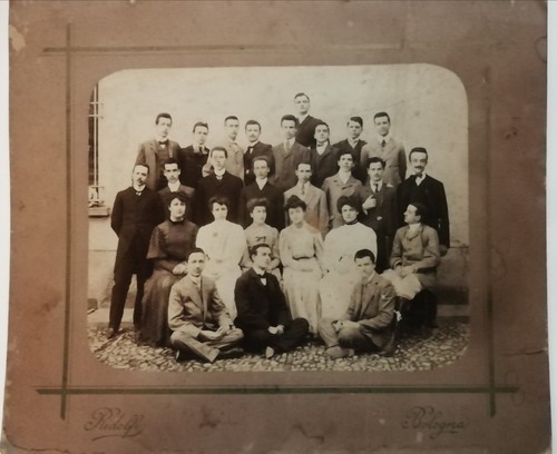 Foto gruppo scolastico antica - gruppo,