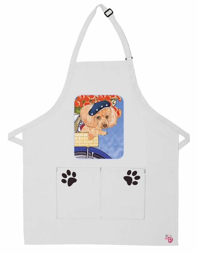 Grembiule bavaglino due tasche