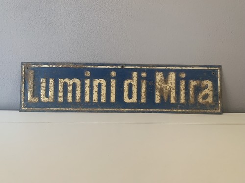 Antica insegna pubblicitaria - antica,