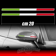 2 Adesivi calotte TRICOLORE