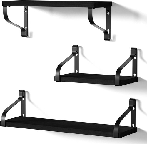 Rustic wall shelf set 3 - rustic,
