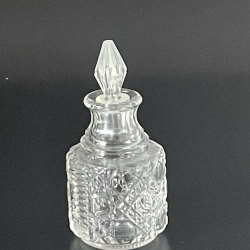 Vtg small pressed - pressed, glass