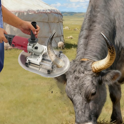Rimuovi corno mucca - rimuovi, di