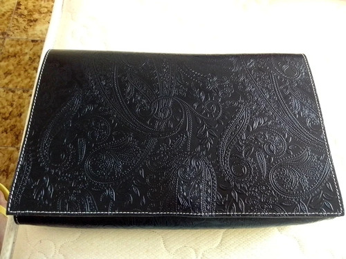 Borsa vintage nero pelle - vintage, in