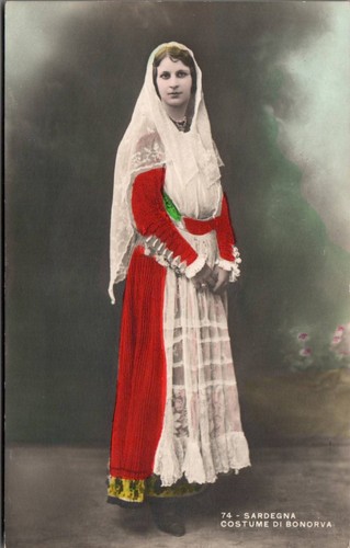 Sassari costume bonorva f - bonorva,