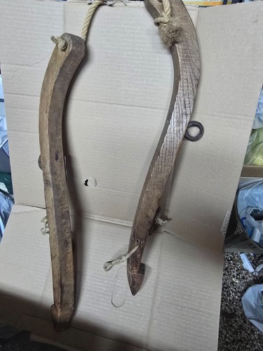 Antico legno ferro cavallo o - legno,