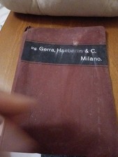 Catalogo Ing.gerra Haeberlin & C. Milano 1906 Impianti Cucine Lavanderie Roma