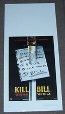 KILL BILL VOL. 2   LOCANDINA ORIGINALE CINEMA  QUENTIN TARANTINO