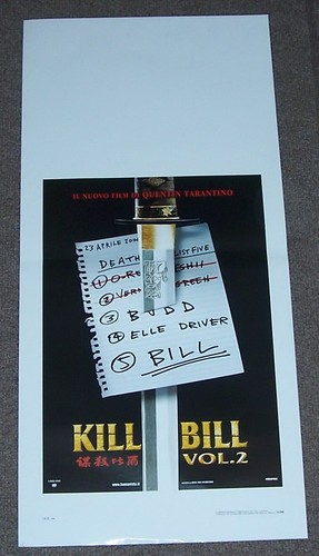 Kill bill vol locandina - 2,