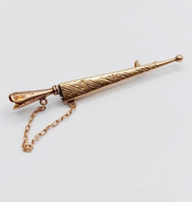 Broche antique or rose 18k