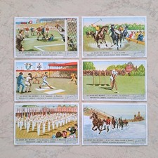 Figurine Liebig - Lo Sport nel Mondo S.1520 - Baseball/Ted Williams Red Sox