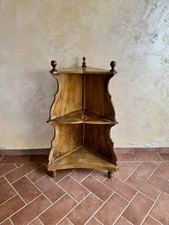 Angoliera d’epoca fine ‘800 in legno massello — Stile rustico vintage