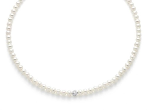Collana filo perle - di,