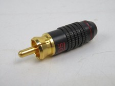 connettore spina RCA IXOS per cavo audio impianto hifi amplificatore casse da