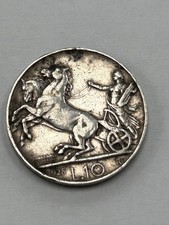 Moneta lire biga - 10,