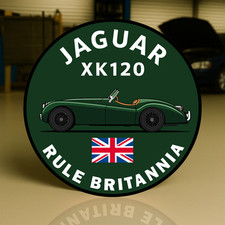 Jaguar XK120 Rule Britannia