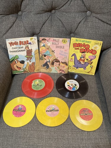 Vintage lot golden playtime - vintage, golden,