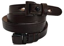 WWII TEDESCO K98 98K PELLE FUCILE CARRY SLING marrone scuro Mauser