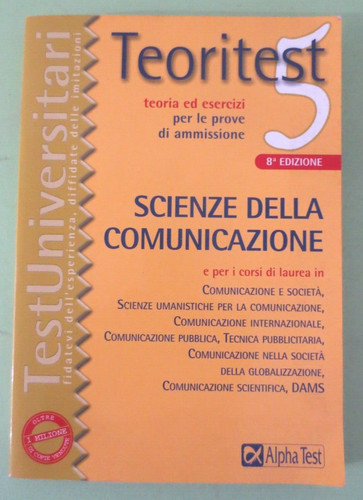 Teoritest scienze della - 5,