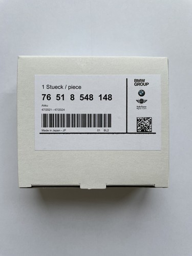Batteria nuova originale bmw - batteria,