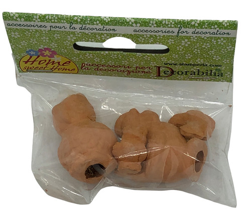 Animaletti coccio decoupage - animaletti,