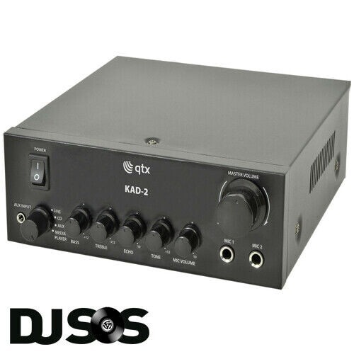 Qtx kad amplificatore mixer - kad-2,