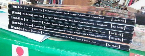Numeri rivista fmr - numeri, fmr: